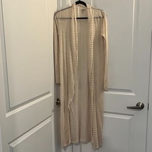 [ LUCKY BRAND ] Long Open Front Cardigan Duster Size XS
